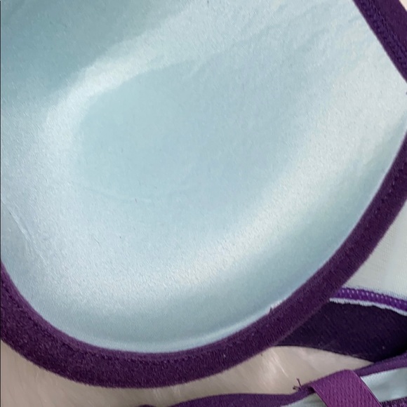 Design Lab Purple Lace Pushup Underwire Bra 34D NEW - Picture 5 of 6